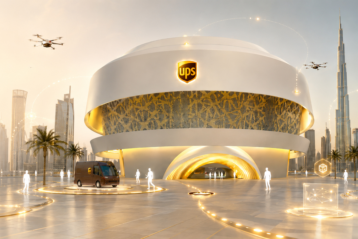 UPS Logistics virtual exhibition hall